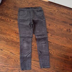 Reitmans Charcoal Corduroy Trousers 10L